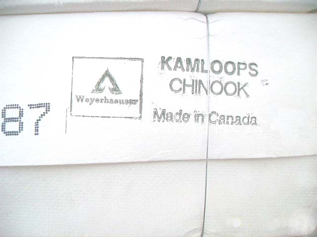 加拿大漂白針葉木漿虹魚-進口木漿