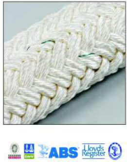 錦綸複絲雙層編織繩