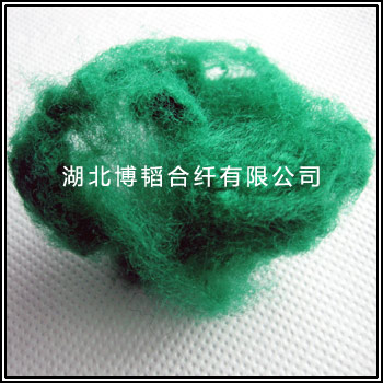 丙綸短纖-綠色