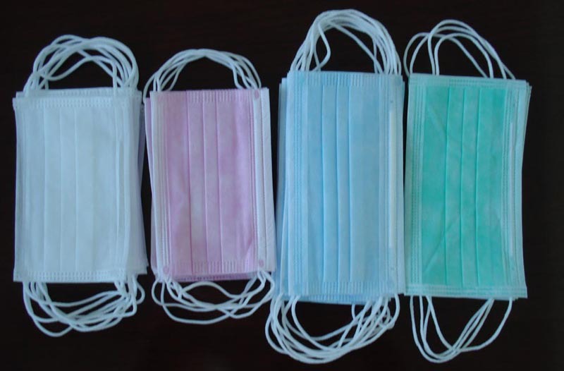 一次性口罩 三層 無紡布  