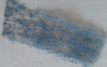 PP聚丙烯藍色無紡布過濾網 