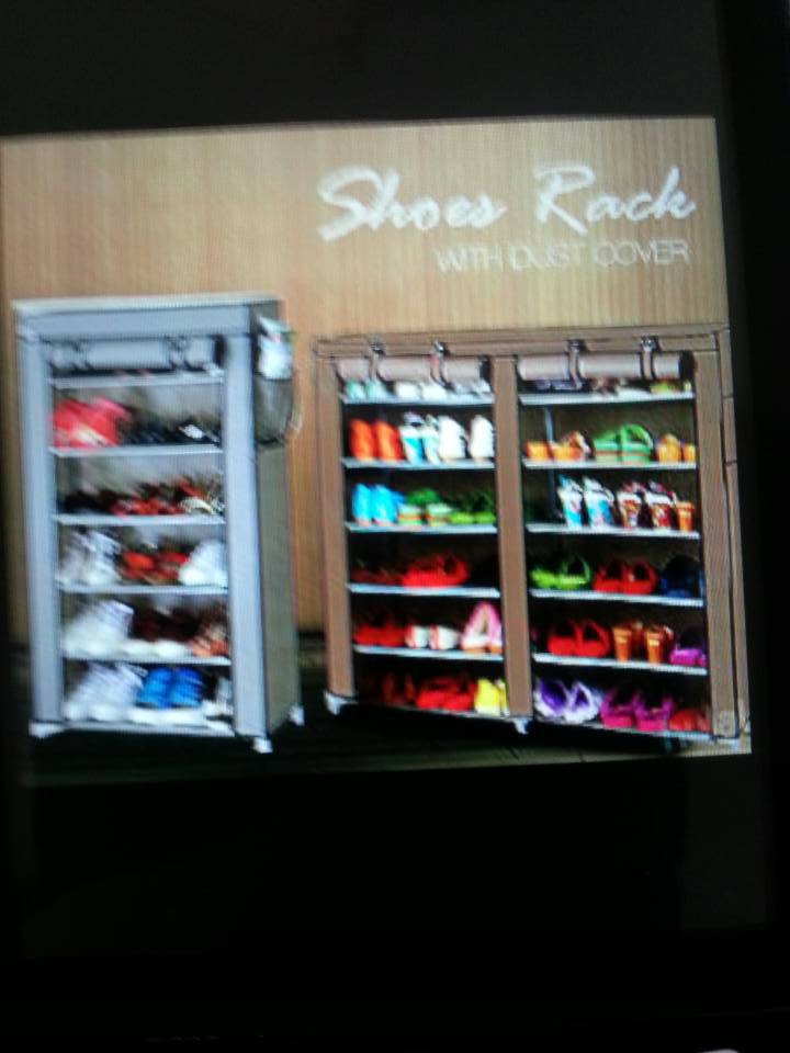 7層6格鞋架（帶防塵罩）  