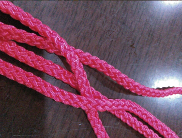 丙綸8股扁繩子  