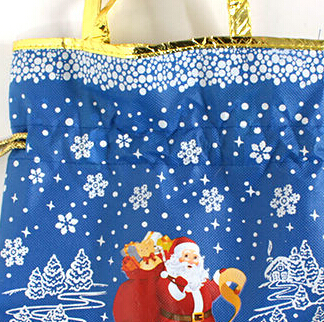 無紡布_聖誕%節_購物袋% 