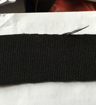 15cm黑色無梭鬆緊帶