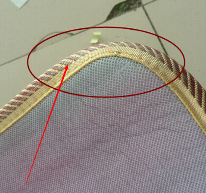 爬爬墊 包邊織帶，提花織帶