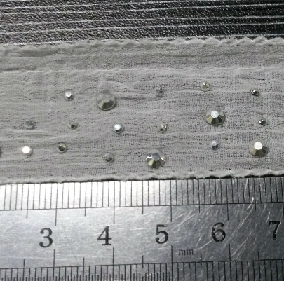 燙石燙鑽花邊織帶  