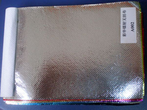 鐳射銀色無紡布