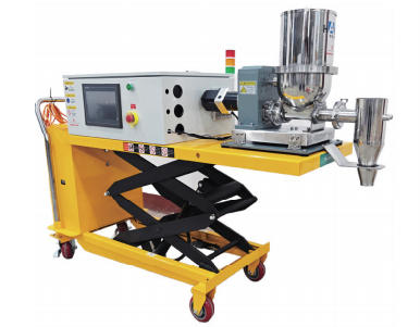 移動式電動升降雙螺杆粉體失重稱