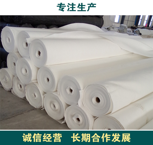 長壽區160克無紡土工布貨到工地