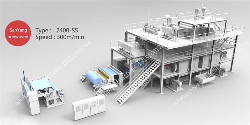 SS紡粘無紡布生產線