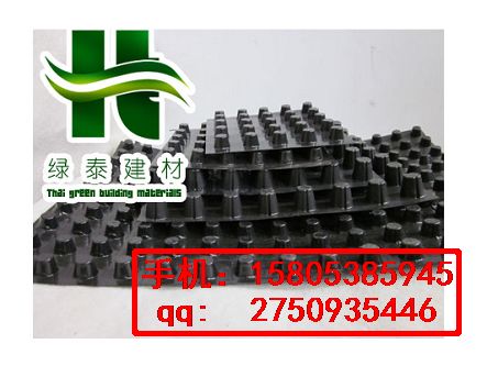 北海地下室聚乙烯排水板*地下室底板排水板