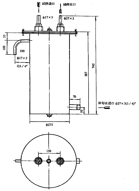 取樣冷卻器、空氣取樣器冷卻器
