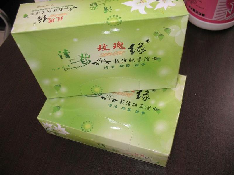 正品玫瑰緣濕巾OEM貼牌餐飲濕巾