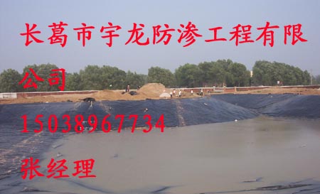 供南陽國標型魚塘池專用防滲膜=防水橡膠布