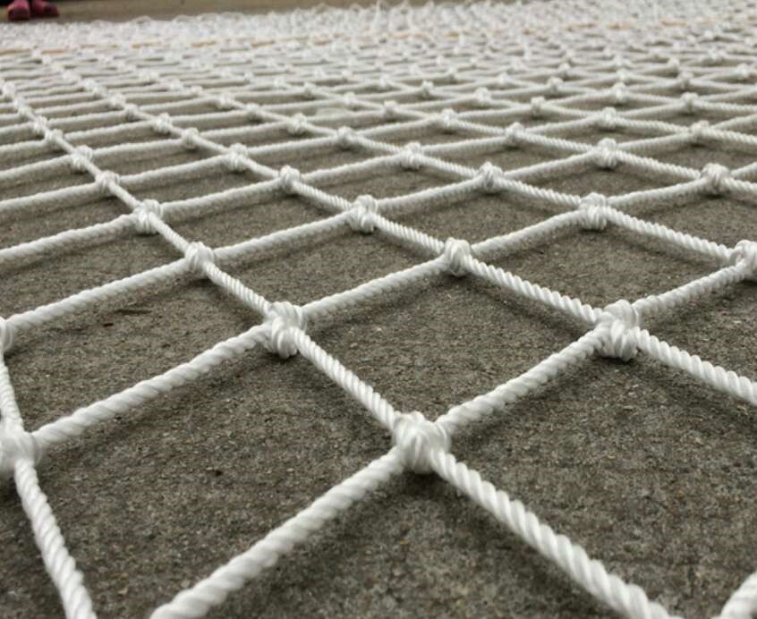 安全網防墜網防護網吊貨網圍欄網尼龍繩網