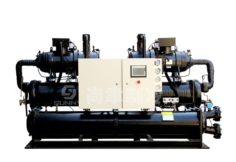 水冷螺杆複疊式機組 (-55℃)