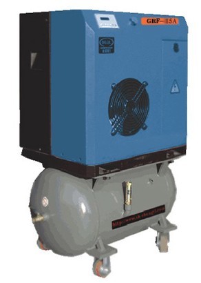 螺杆壓縮機GRF-15A帶罐