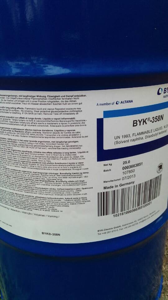 塗料助劑/德國BYK丙烯酸流平劑358N