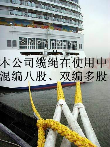 供應丙綸/滌綸混合繩，維綸繩索