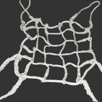 聚乙烯吊網,塑料繩吊網,聚乙烯吊貨網