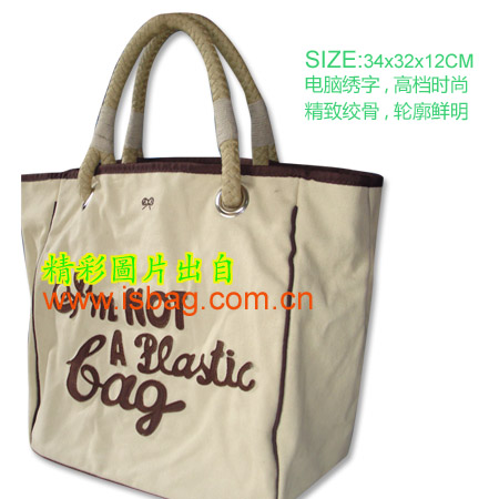 帆布袋繡花袋手提袋