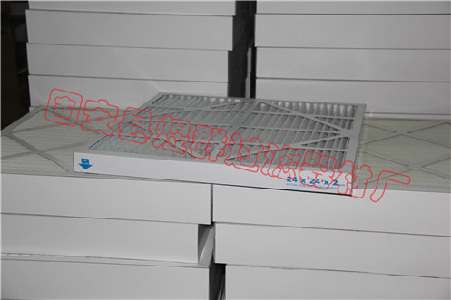 初效空調風口過濾器-G4級過濾棉折疊板式