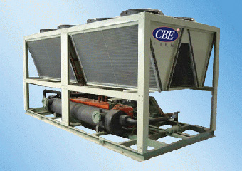 工業風冷螺杆式冷水機